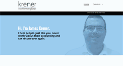 Desktop Screenshot of krenerbookkeeping.com